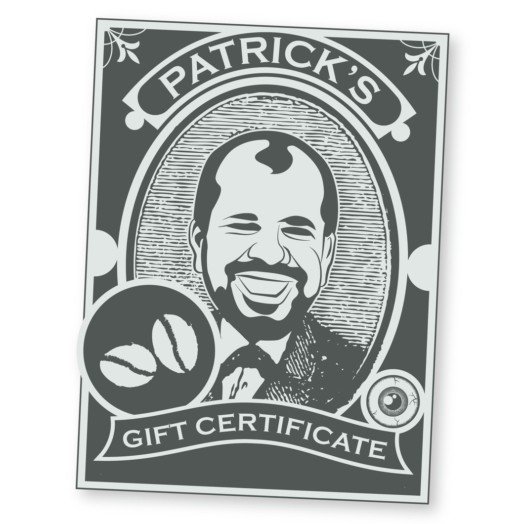 Patrick's Beans Gift Card